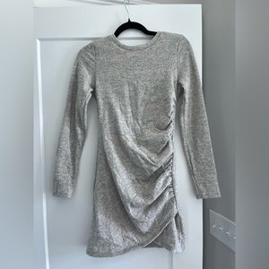Winter Ruched Bodycon Dress
